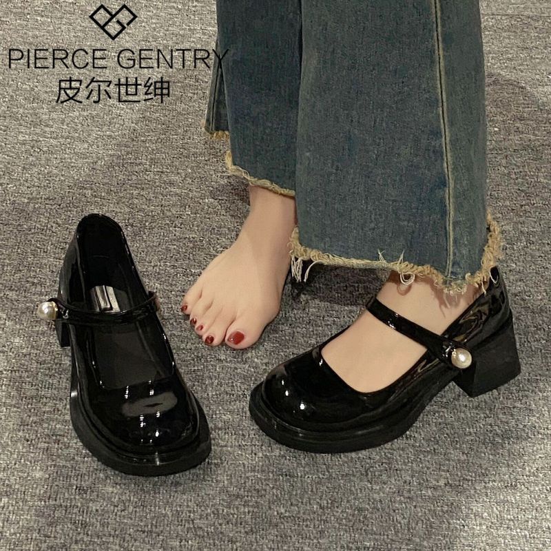 Giày Búp Bê Mũi Tròn Đế Dày Chống Trượt Thời Trang Mùa Xuân Dành Cho Nữ