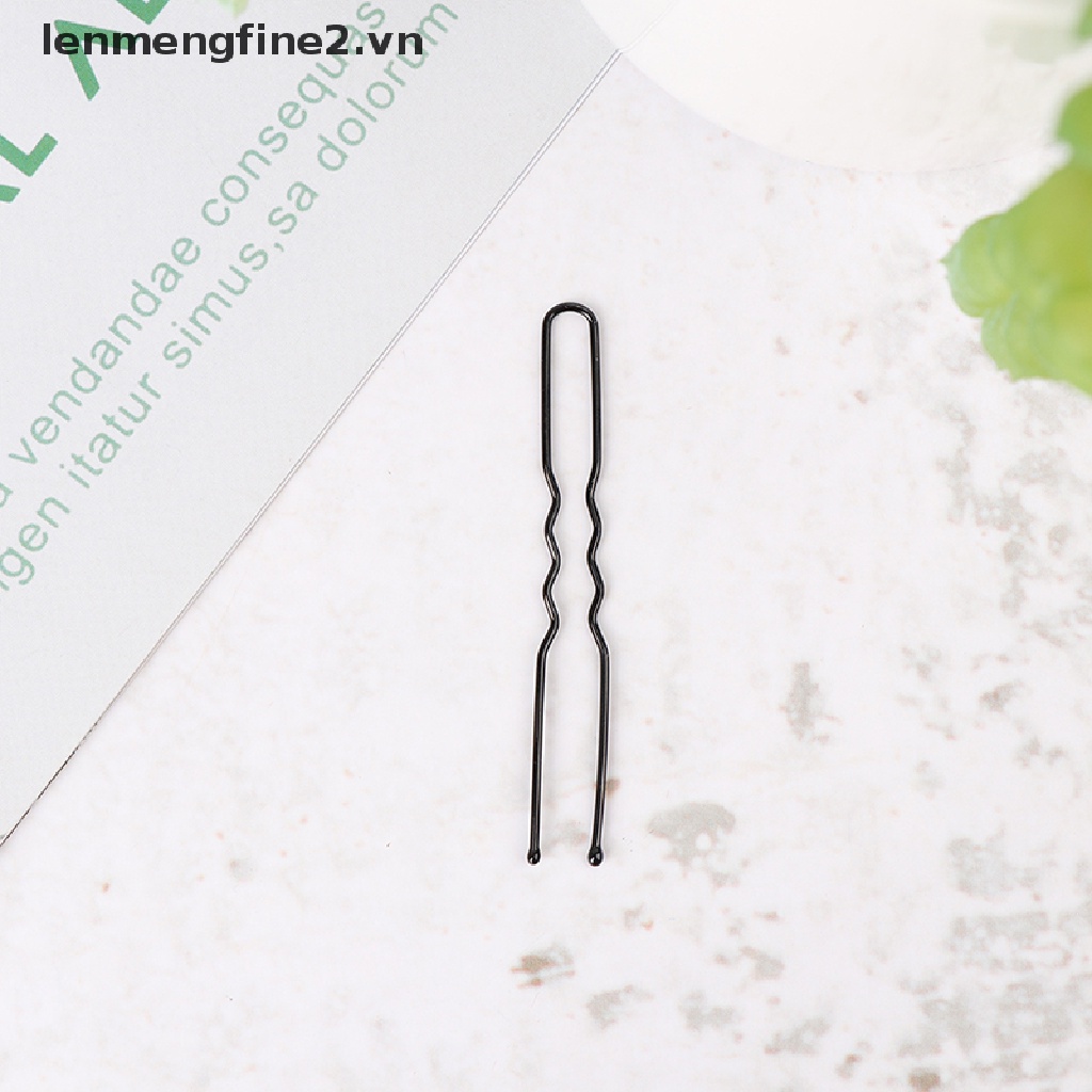 Set 50 Kẹp Tóc Hình Chữ U Tạo Kiểu Tóc Xoăn 2.vn