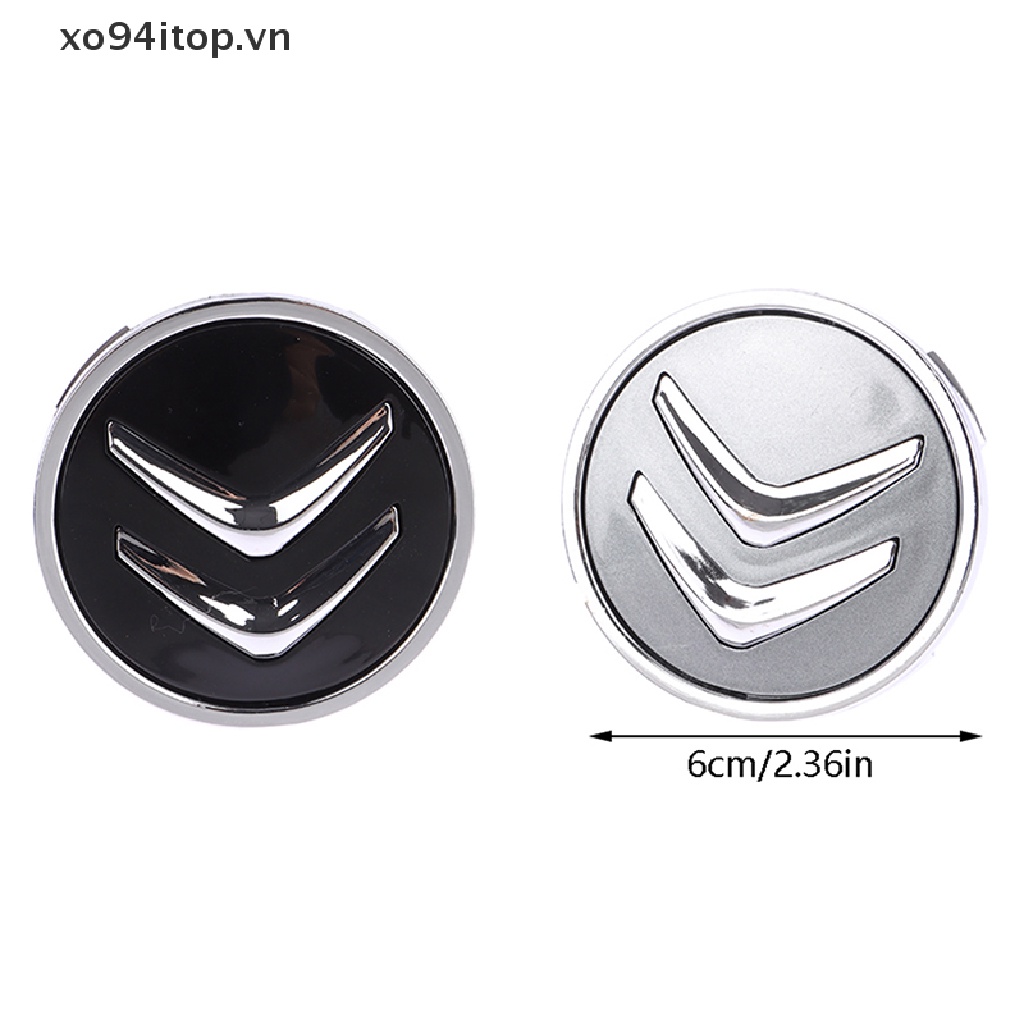 Set 4 Nắp Đậy Trục Bánh Xe Hơi 60mm Chuyên Dụng