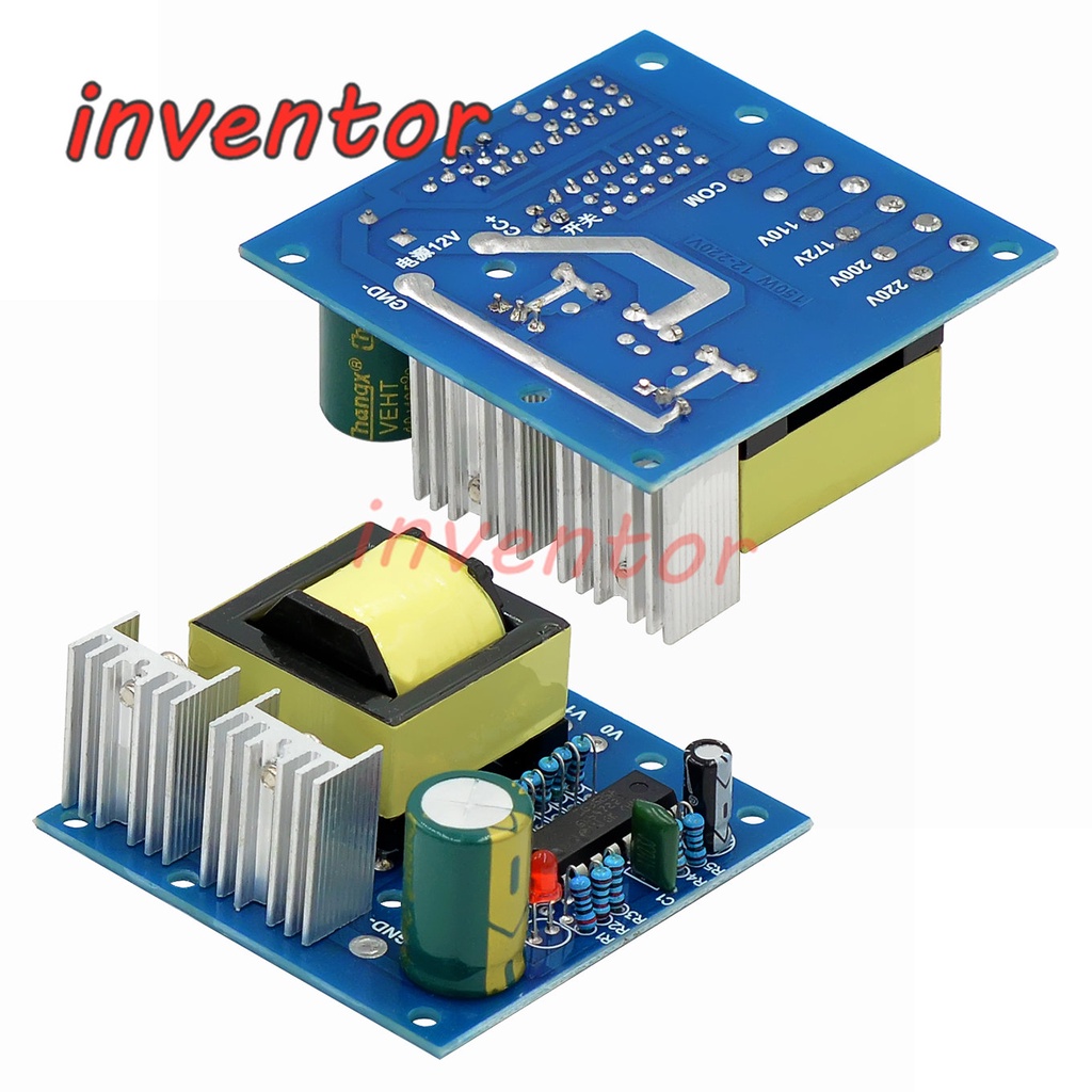 Mô Đun Tăng Áp Nguồn Điện DC12V Sang 220V 40W / 50W / 150W / 500W