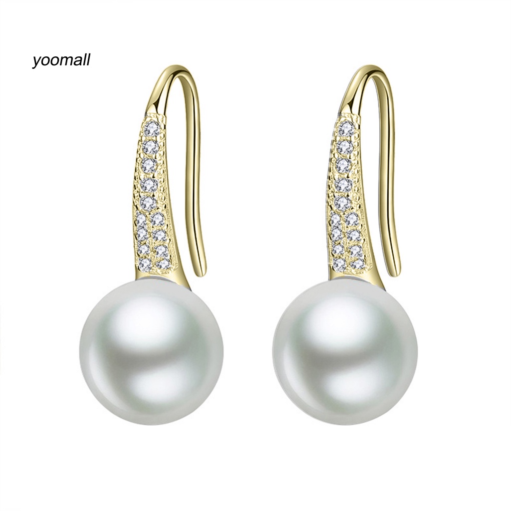 Khuyên Tai Đính Đá Niken Thời Trang Cá Tính Cho Nữ