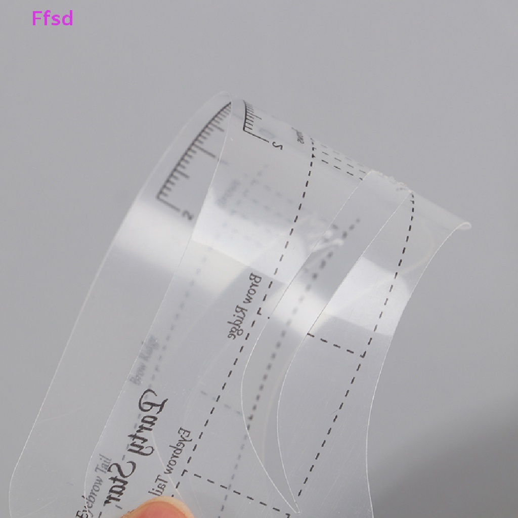 {Ffsd} Bộ 12 Khuôn Kẻ Định Hình Lông Mày Trang Điểm * Bán Chạy