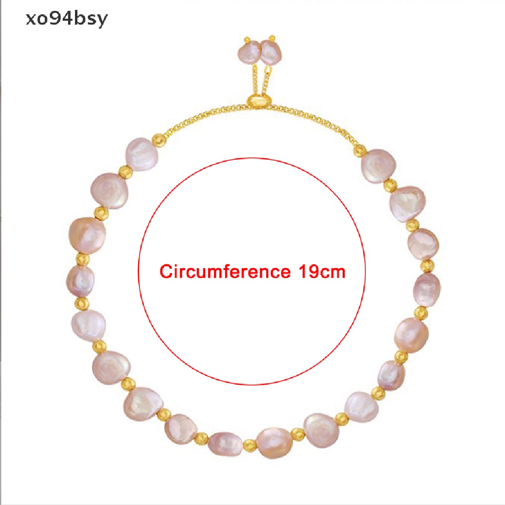 Vòng Tay Ngọc Trai xo94bsy Baroque Tự Nhiên Quyến Rũ Thời Trang Cho Nữ