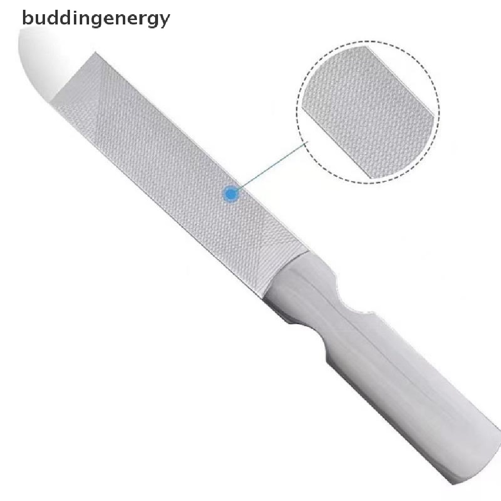 {BUDDI} Cây Dũa Móng Tay Hai Mặt Bằng Thép Không Gỉ Chuyên Nghiệp {BUDDI}