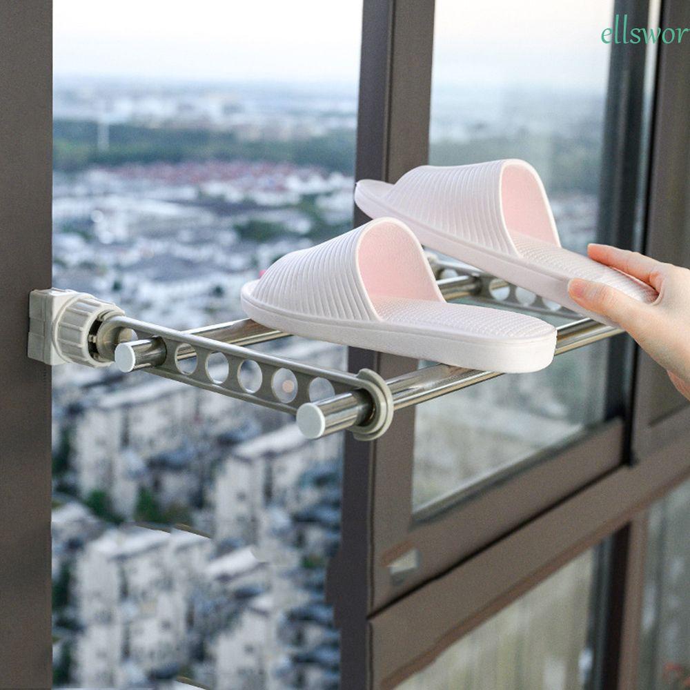 Thanh Trượt Treo Quần Áo 8 Lỗ Bằng Nhựa Tiện Dụng