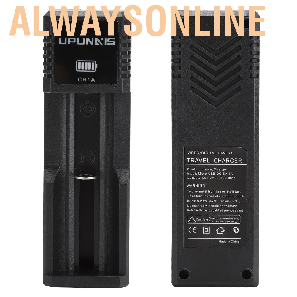 Alwaysonline Universal CH1A USB DC 5V 2A Charger Battery For Rechareable Batteries