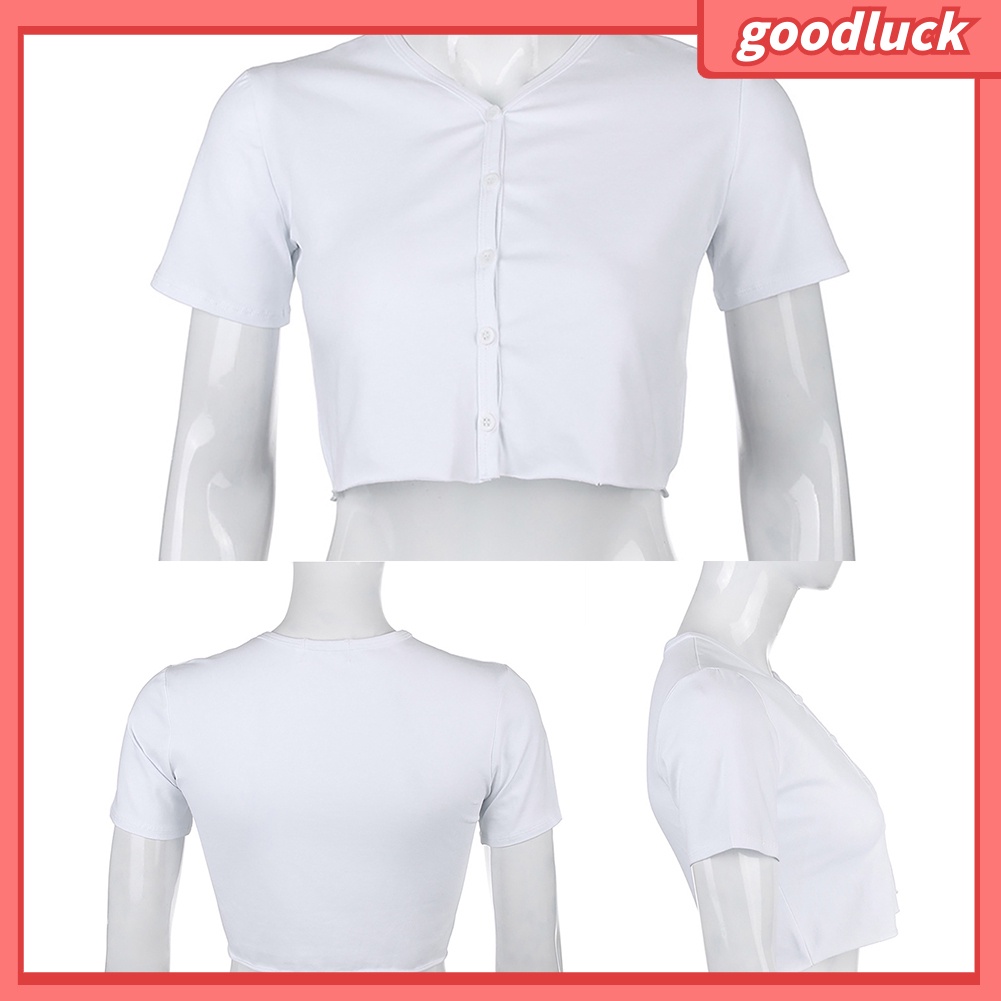 Áo Cardigan Tay Ngắn Cổ Chữ V Màu Sắc Thời Trang Mùa Hè Cho Nữ