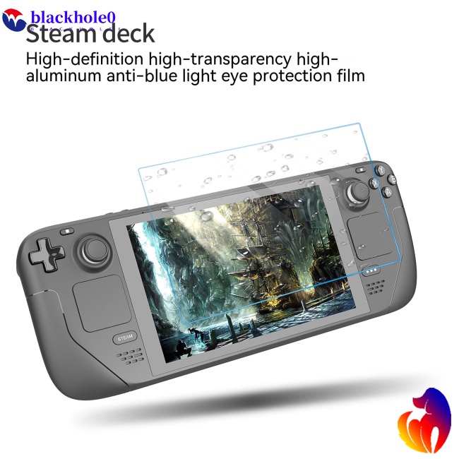 Bộ 2 Kính Cường Lực Chống Trầy Cho Máy Chơi Game Hơi Nước Cầm Tay