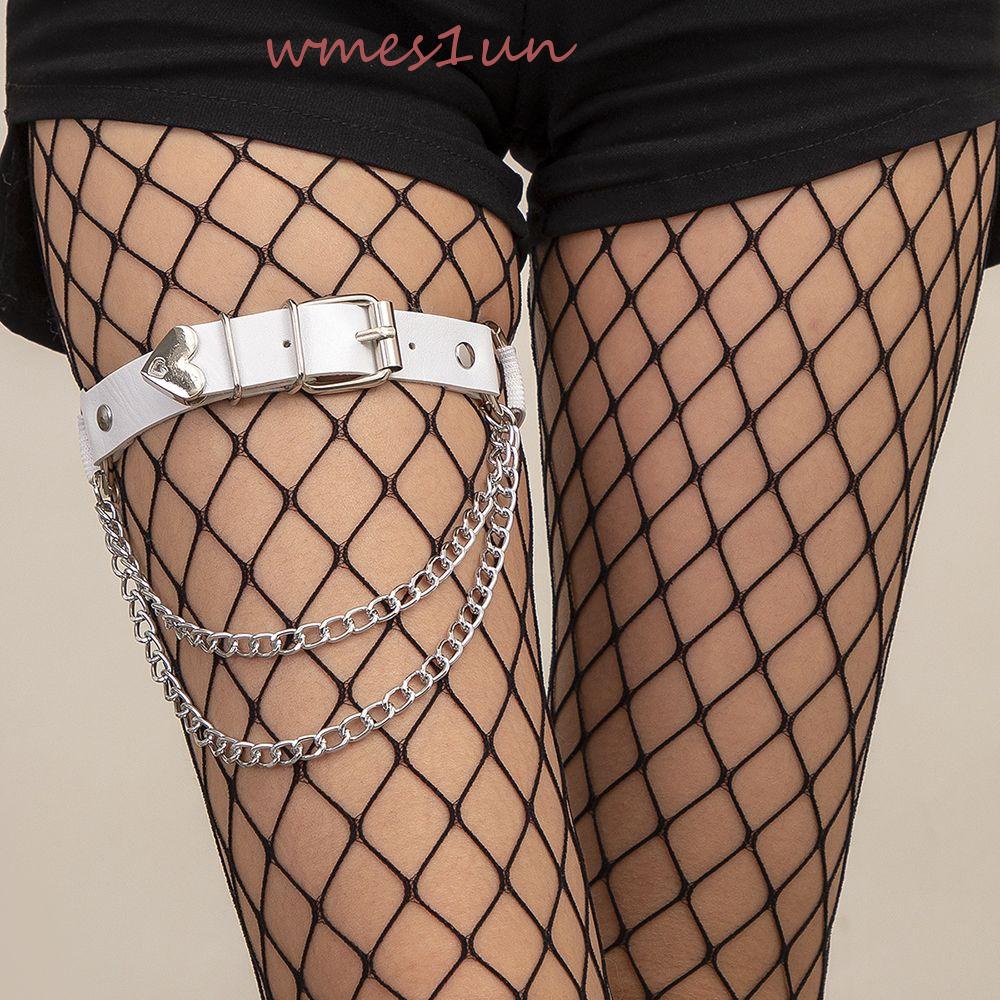 Đai Nịt Bít Tất Hình Trái Tim WMES15H Phong Cách Harajuku Thời Trang