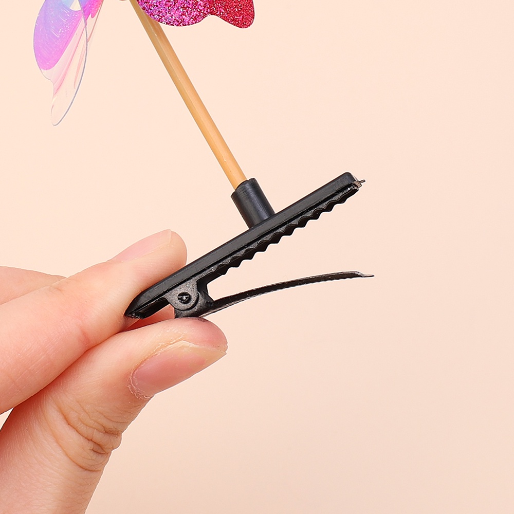 1 Kẹp Tóc Hình Cối Xay Gió Mini Dễ Thương Cho Bé Gái