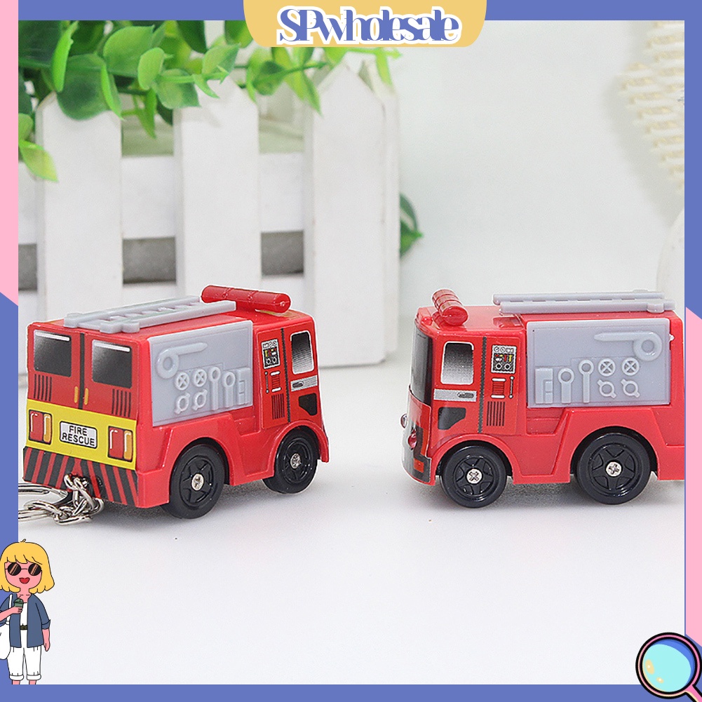 <SPwholesale> Móc Khóa Hình Động Cơ Có Đèn LED Xinh Xắn