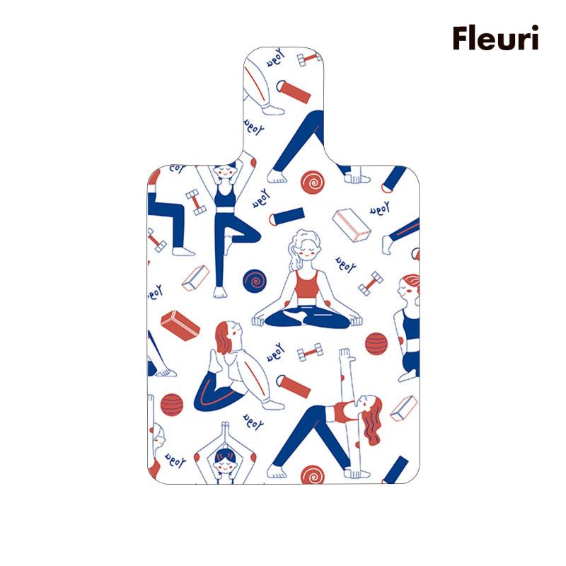 Thảm Tập Yoga Dày 5mm Có Thể Gấp Gọn Tiện Dụng