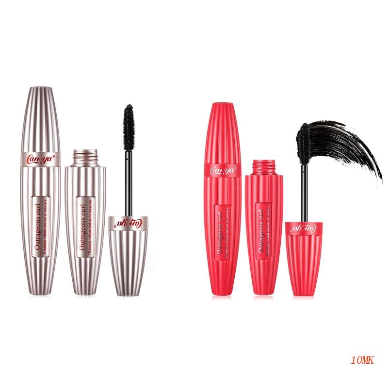 Mascara Sợi Tơ 4D Nối Dài Làm Dày Lông Mi Lâu Trôi Kháng Nước Không Nhòe