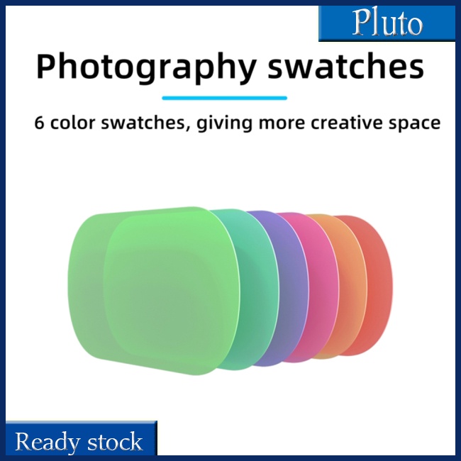 Mới Tấm Lọc Ánh Sáng 800LUX Góc 120 Độ Với 6 Màu Tùy Chỉnh Cho Máy Ảnh