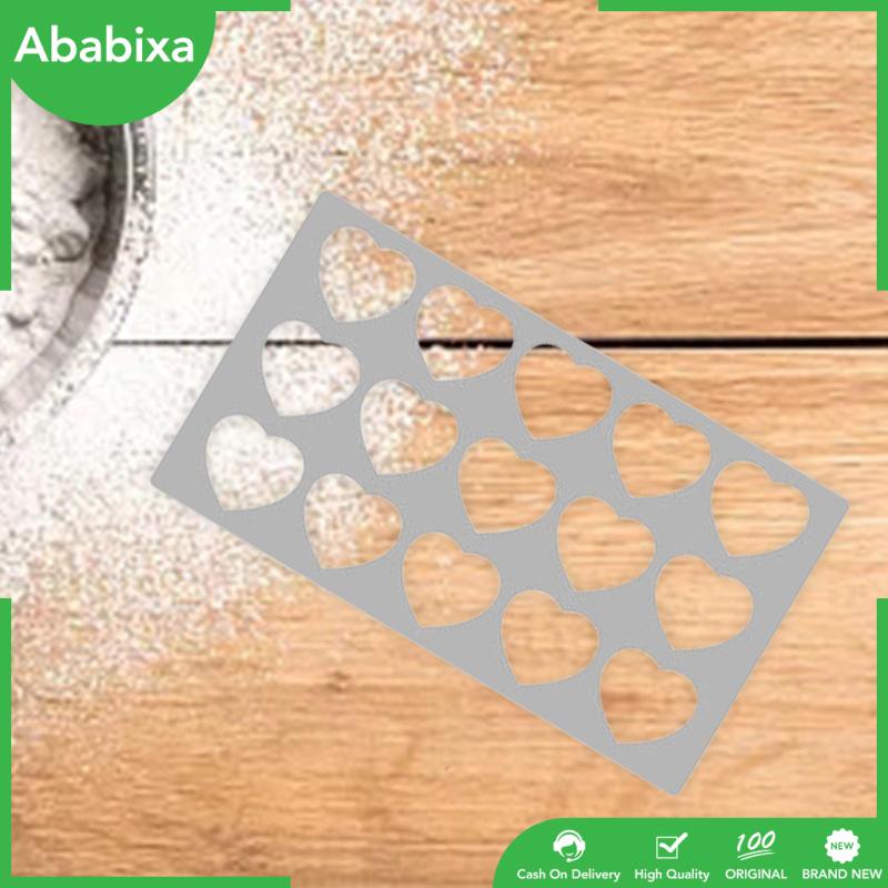 Khuôn Làm Bánh Quy Bằng Acrylic Màu Ngọc Lam / Macaron Xinh Xắn Tiện Dụng