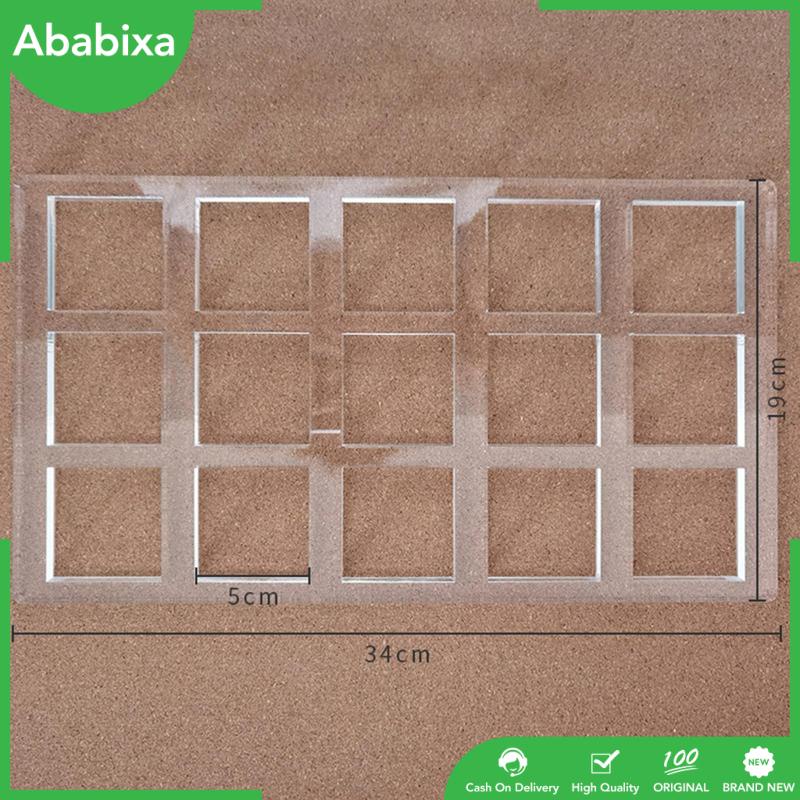 Khuôn Làm Bánh Quy Bằng Acrylic Màu Ngọc Lam / Macaron Xinh Xắn Tiện Dụng