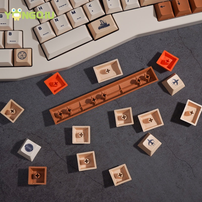 Bộ 143 Nút Bàn Phím GMK PBT Cherry Profile Cho Công Tắc Cherry MX