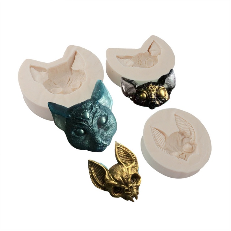 Khuôn Silicone Làm Bánh Hình Mèo Đáng Yêu Ar