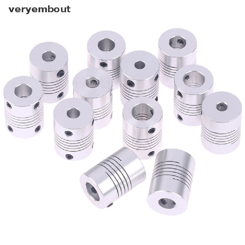 Khớp Nối Linh Hoạt Bằng Nhôm ut D19L25 Cho Động Cơ Bước Máy In 3D