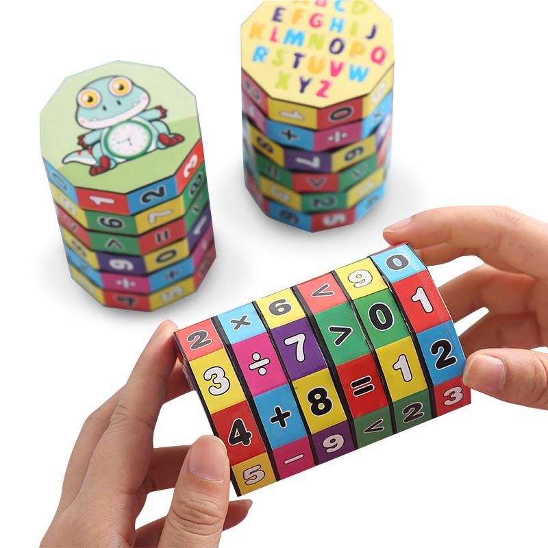 Khối Rubik Đồ Chơi Giúp Bé Học Toán