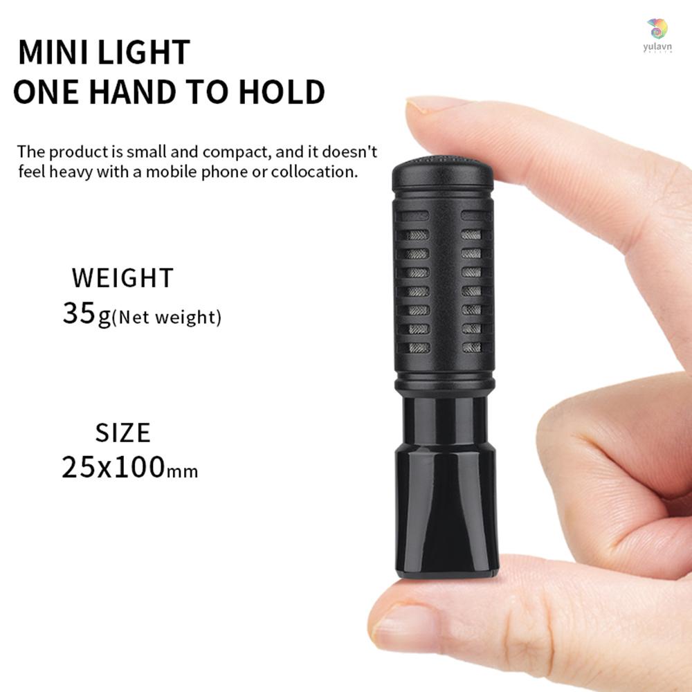 Micro Mini Cardioid Có Giá Đỡ Chống Sốc Phích Cắm Type-C Cho Điện Thoại Thông Minh Vlog Live Stream