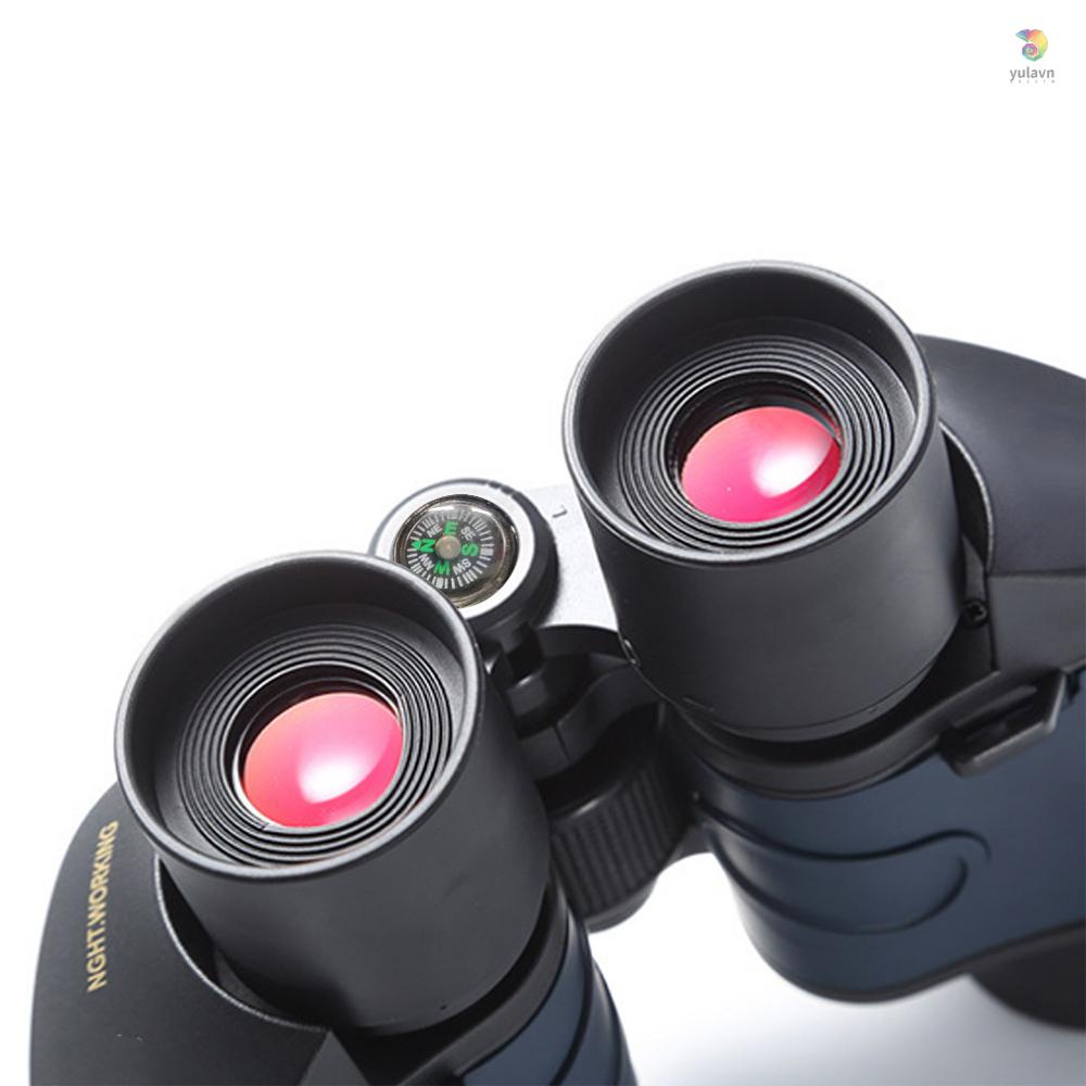 Ống Nhòm 80x80 BAK4 Chống Thấm Nước Có La Bàn Và Dây Đeo Tiện Dụng