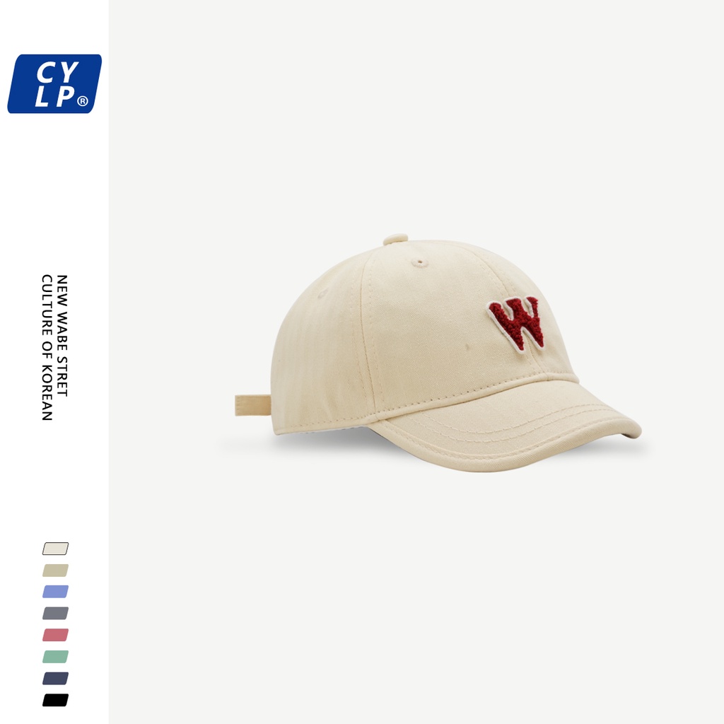 Mũ Lưỡi Trai Chống Nắng In Chữ W Đơn Giản Thời Trang Xuân Hè Phong Cách Nhật Bản Cho Nam Và Nữ