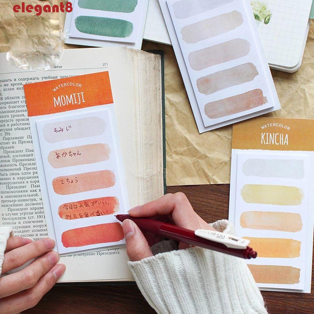 Giấy Dán Ghi Chú Tự Dính Nhiều Màu Sắc Tiện Dụng Cho Học Sinh / Văn Phòng