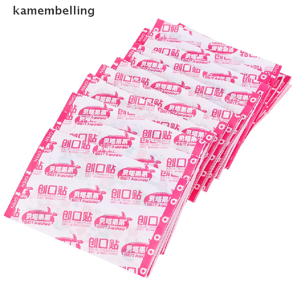 Kamembelling 120 Miếng Dán Bằng PE Trong Suốt Thoáng Khí Họa Tiết Hoạt Hình