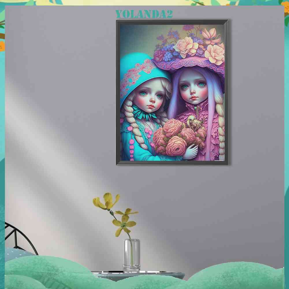 Tranh Đính Đá Kim Cương Toàn Bộ 5D DIY Hình Vẽ Hoa Trái Cây Trang Trí Nhà Cửa