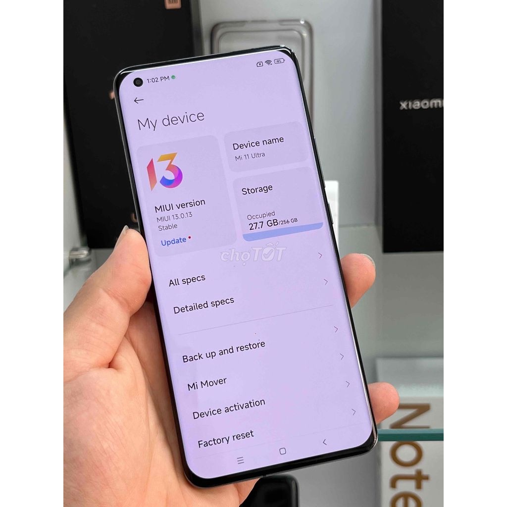[MÃ DODU001] Điện thoại Xiaomi Mi 11 Ultra (8/256) Hàng chính hãng full hộp cân mọi tựa Game | BigBuy360 - bigbuy360.vn