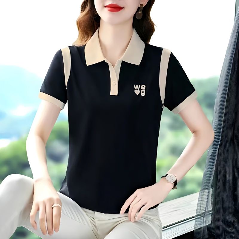 Áo Thun polo Tay Ngắn Phong Cách Hàn Quốc Thời Trang Mùa Hè Mới 2023
