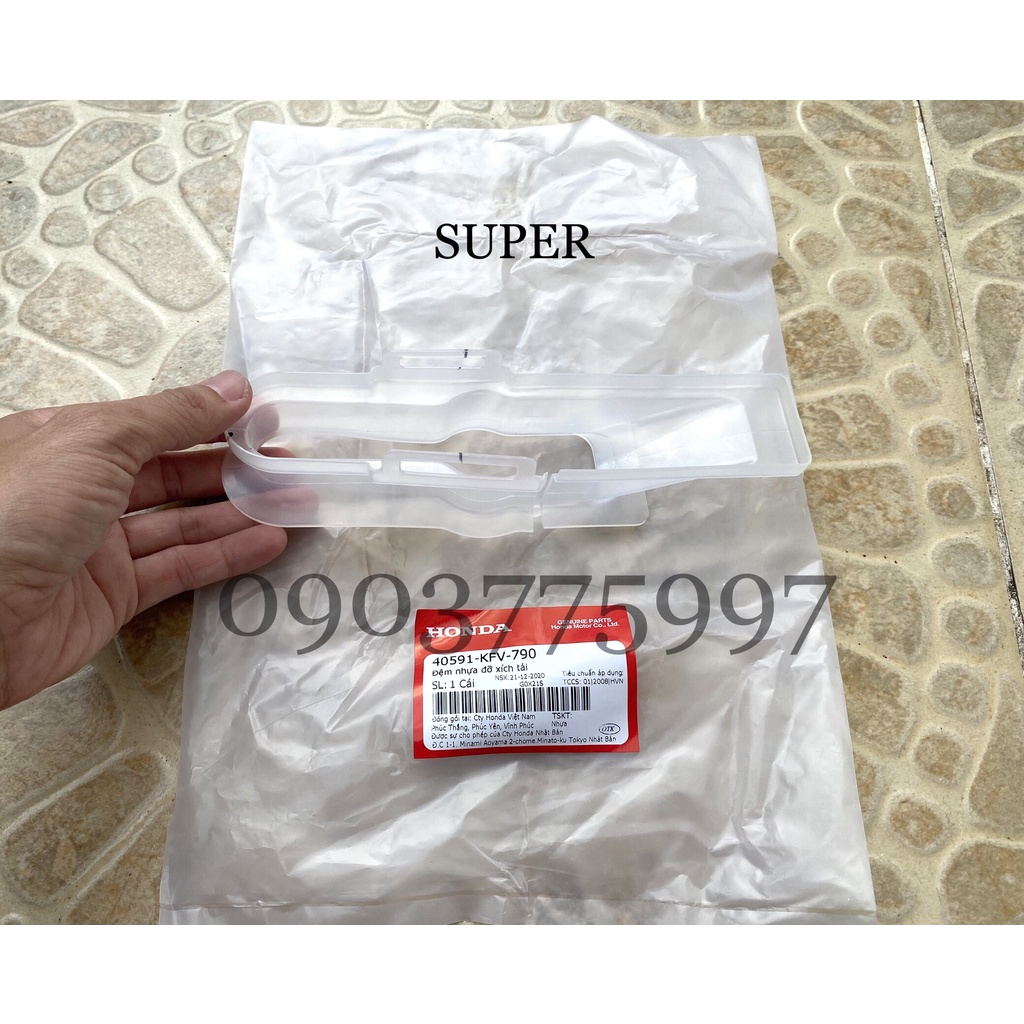 Đệm nhựa đỡ xích tải , Cao su đỡ sên SUPER DREAM WAVE RS S100 S110 FUTURE NEO FU125