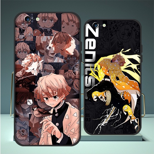 Ốp Lưng TPU Mềm Chống Rơi In Hình anime Agatsuma Zenitsu Cho iPhone 6 6s Plus