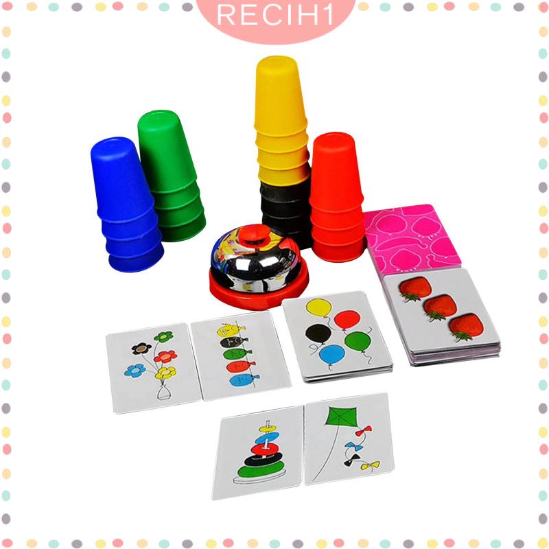 Bộ Cốc Xếp Chồng Lên Nhau Nhanh Dành Cho Người Lớn Và Trẻ Em