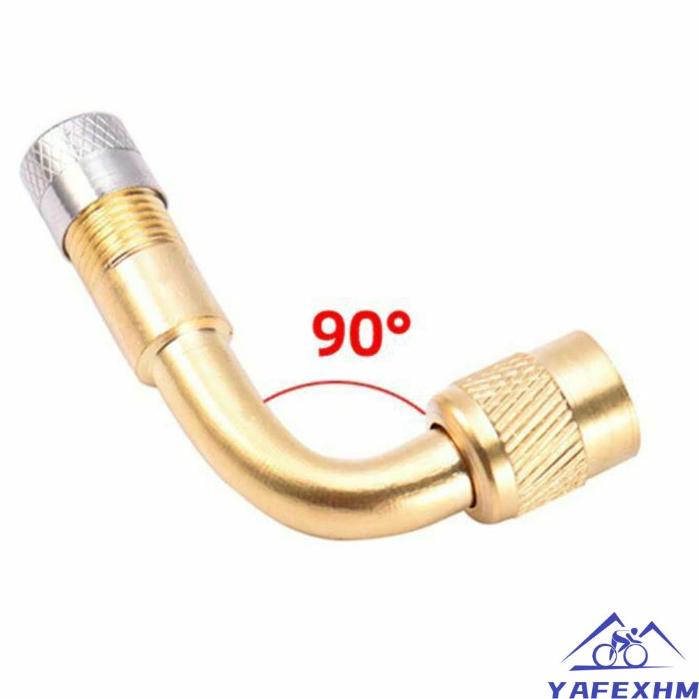 Ống Nối Dài Van Xe Đạp / Xe Máy / Xe Hơi 20g 45°\\90°\\135° Đầu Nối Dài Vòi Nước Bằng Kim Loại Tiện Dụng