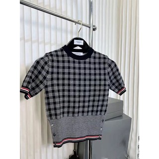 Hàng Mới Về Áo Thun Dệt Kim Tay Ngắn Họa Tiết Tom Và Jerry Phong Cách Preppy Thời Trang Xuân Hè Cho Nữ 23