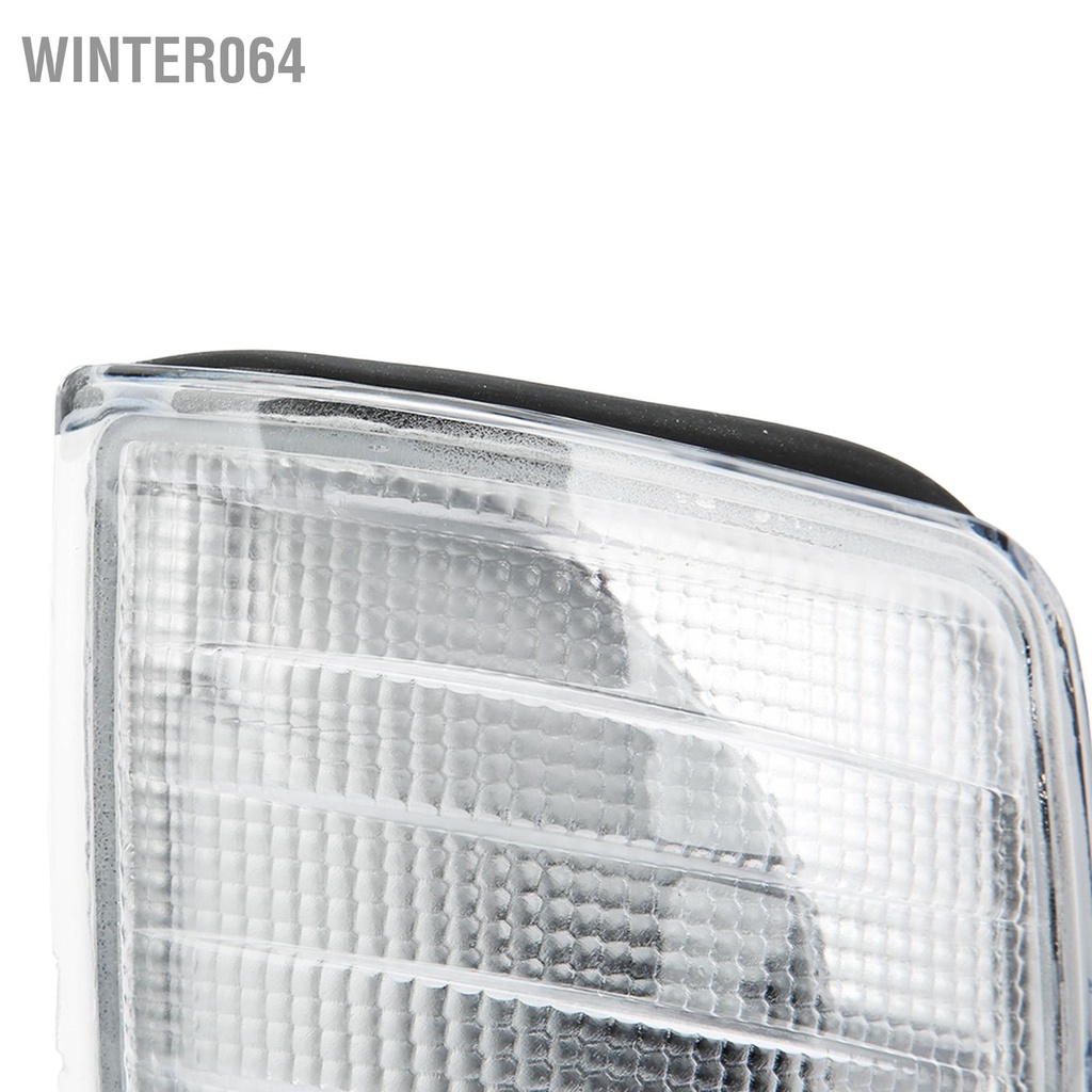 Winter064 Đèn góc trước ô tô Thay thế đèn xi nhan chống xước cho 190 W201 1982‑1993 (Không có bóng đèn)