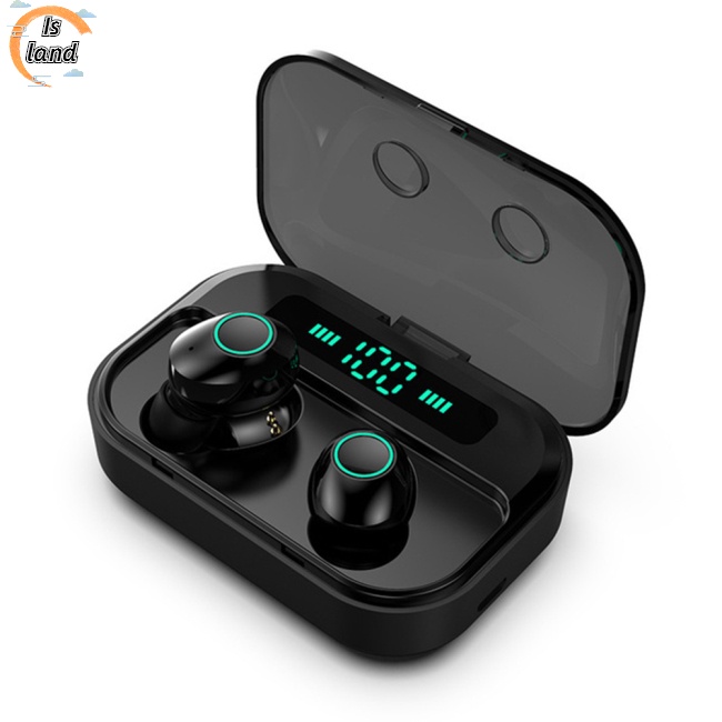 Tai Nghe Nhét Tai Tg02 Tws Bluetooth 5.0 9d Chống Thấm Nước Ipx5 Có Thể Sạc Lại