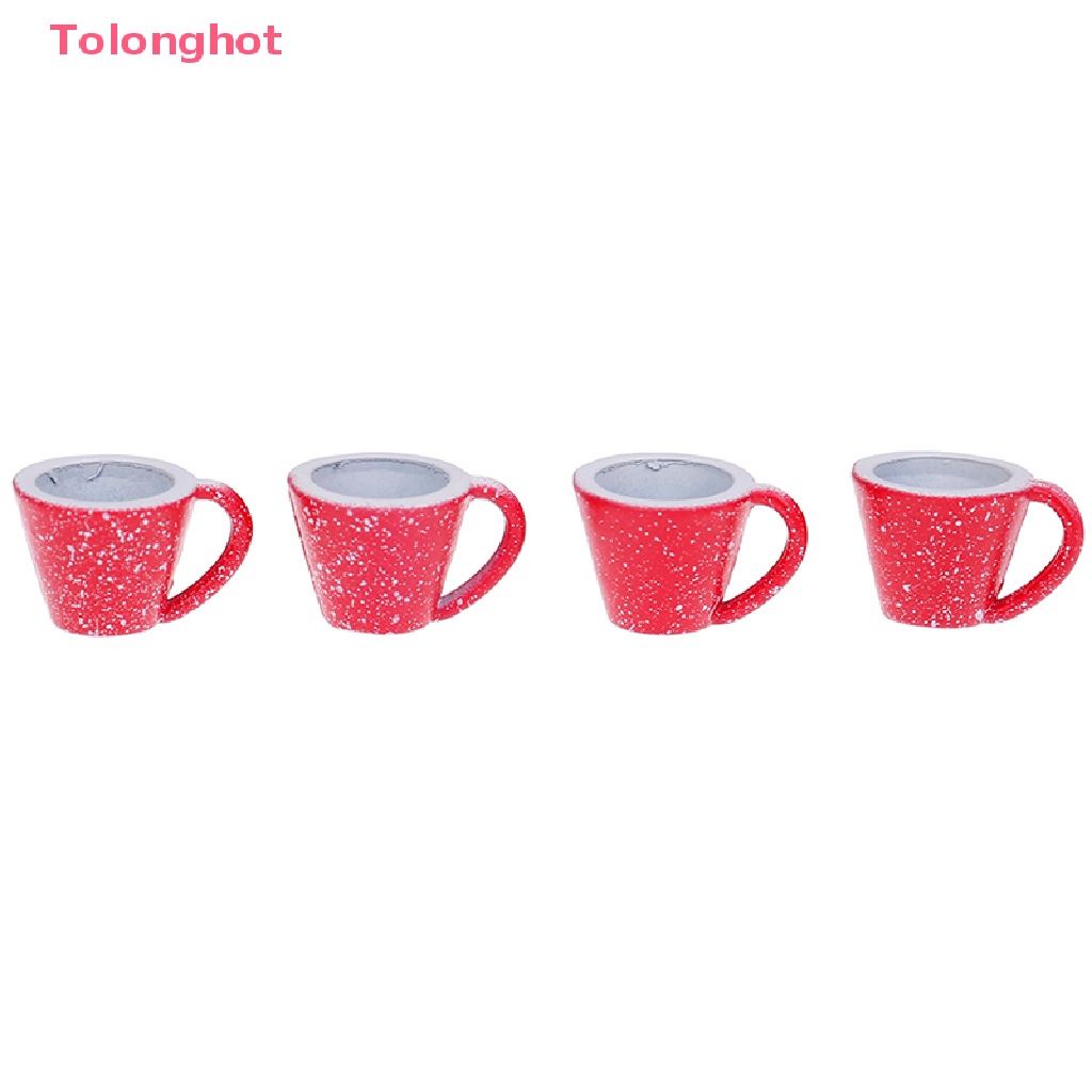 Set 5 Ấm Trà Mini Tỉ Lệ 1: 12 Dùng Trang Trí Nhà Búp Bê