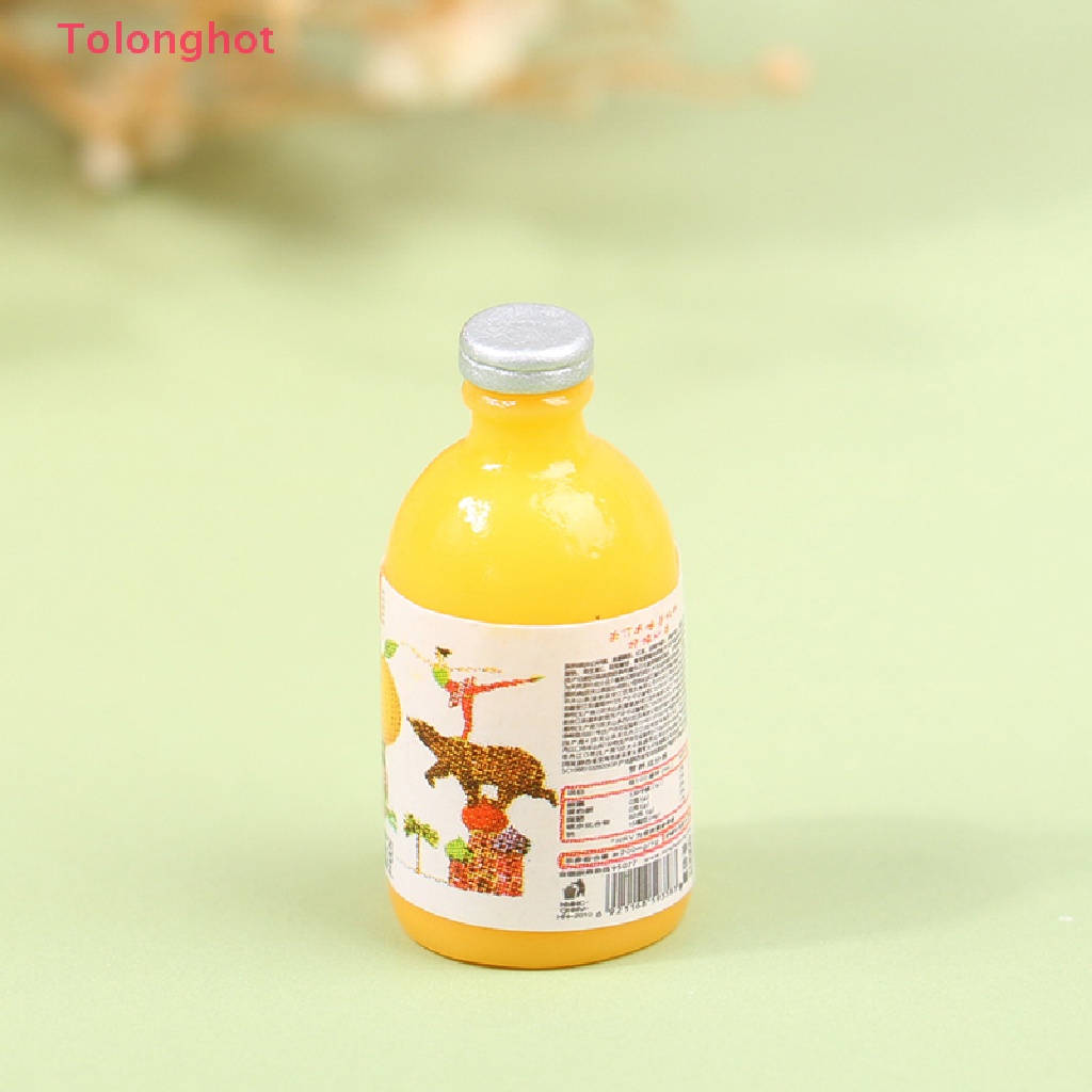 Set 10 Chai Nước Ép 1 / 12 Dùng Trang Trí Nhà Búp Bê