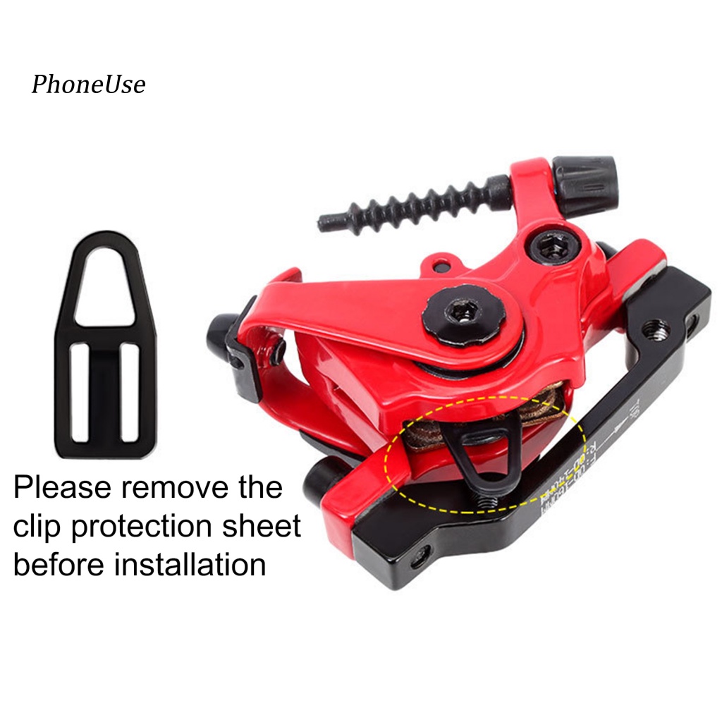 1 Bộ Phanh Đĩa Bằng PU Trọng Lượng Nhẹ Braking Force Cho Xe Đạp Điện