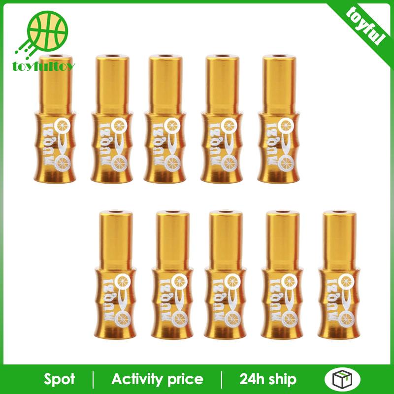 Set 10 Nắp Đậy Dây Cáp Xe Đạp Bằng Hợp Kim Nhôm