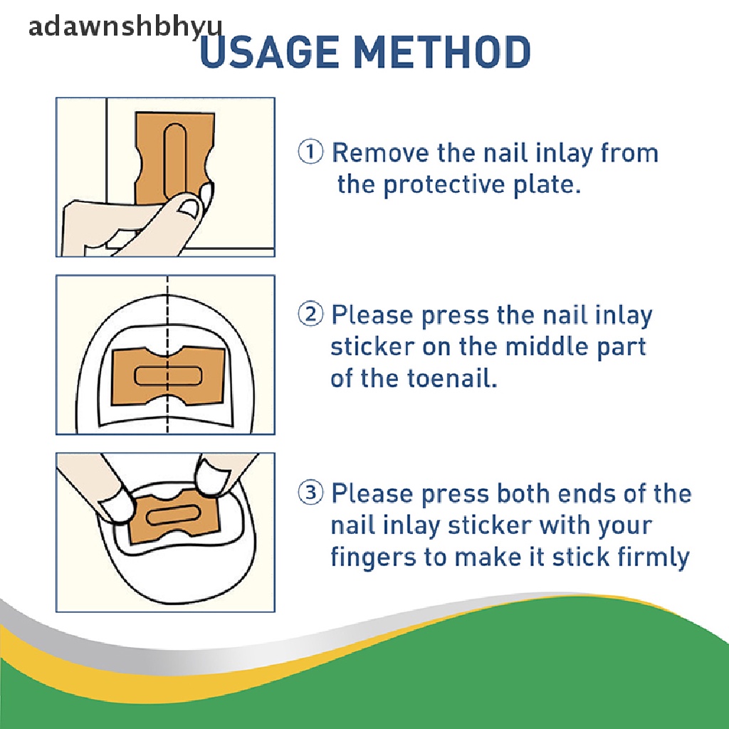 Set 50 Miếng Dán Chỉnh Sửa Móng Chân Tiện Dụng