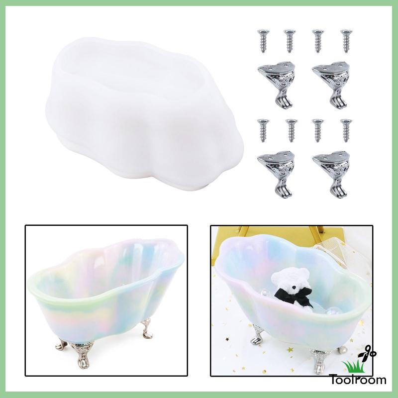 Khuôn Silicone Làm Khay Đựng Xà Phòng / Trang Sức Tiện Dụng Cho Nhà Bếp