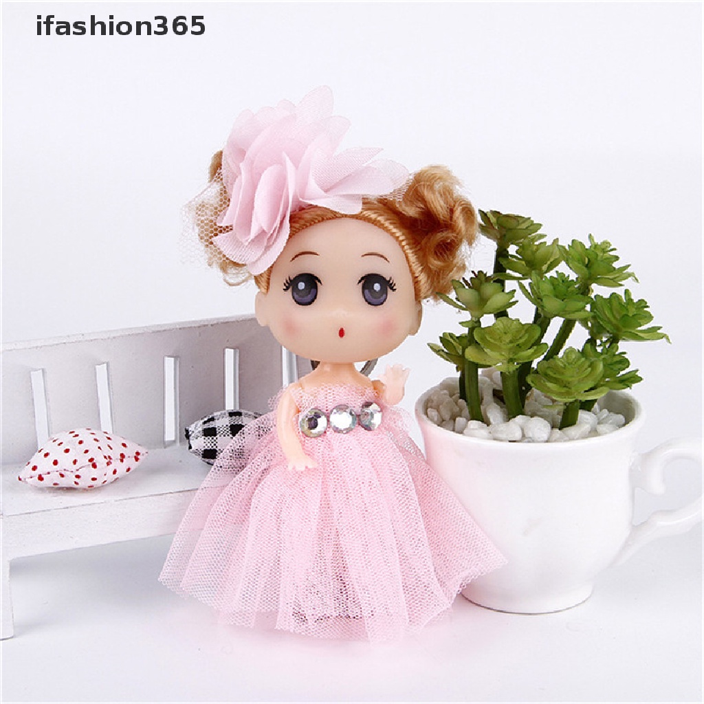 Búp Bê Mini Có Móc Khóa Kích Thước 12cm ifashion365