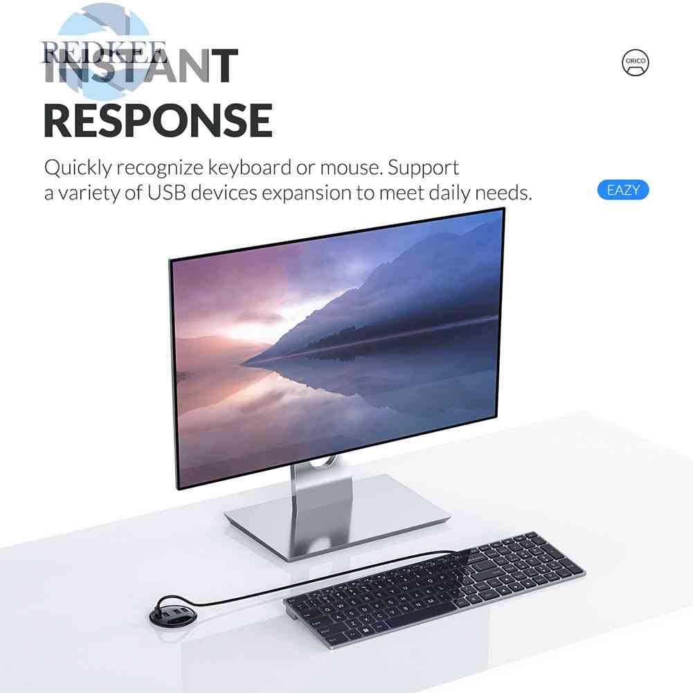 Orico Đầu Chia Cổng USB 3.0 4U 5Gbps Cho PC Điện Thoại