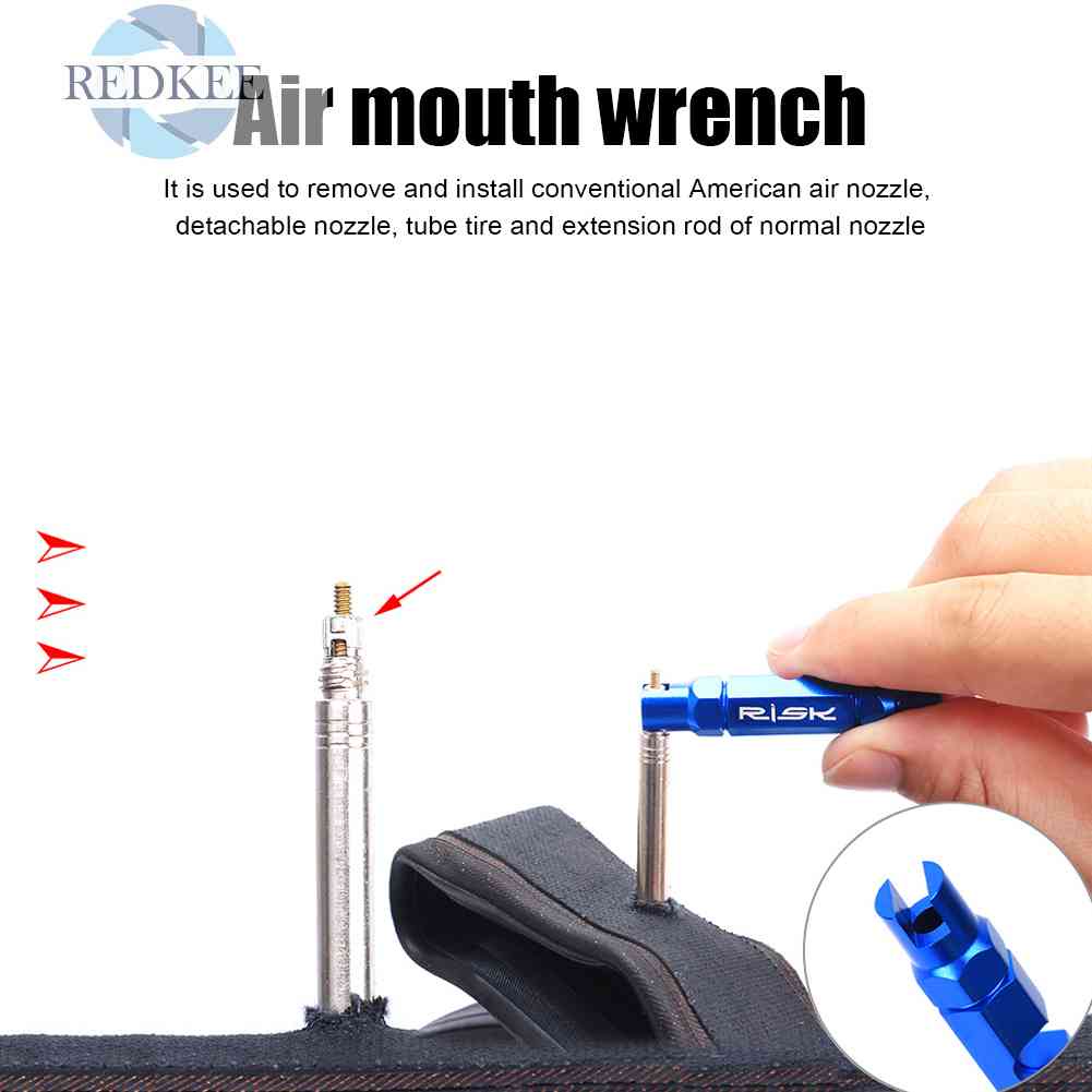 Dụng Cụ Tháo Lắp Lõi Van Xe Đạp Leo Núi Bằng Nhôm