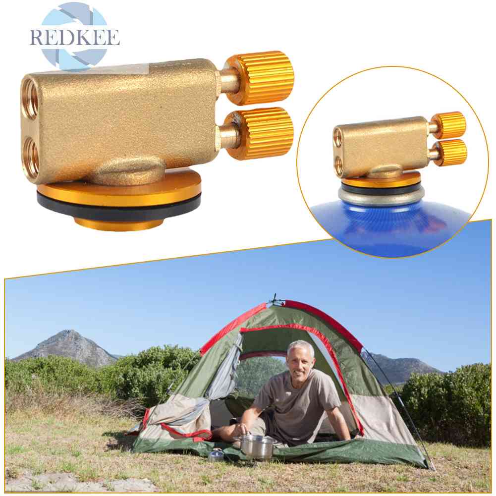 Van Bơm Hơi Hai Đầu Dùng Cho Cắm Trại Ngoài Trời