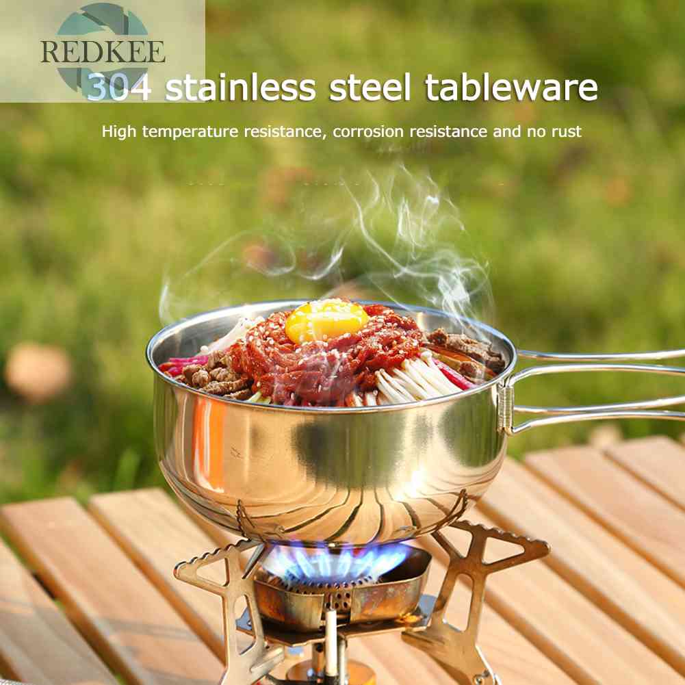 Bộ 5 Dụng Cụ Nấu Ăn Chống Mòn Có Thể Gấp Gọn Tiện Dụng Mang Theo Du Lịch